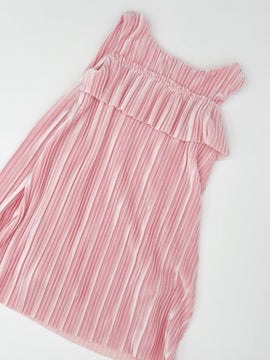 Pink Velour Pleated - Cat & Jack