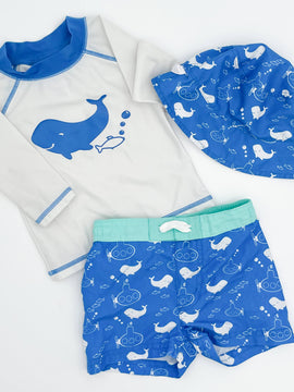 Whale Set with Hat