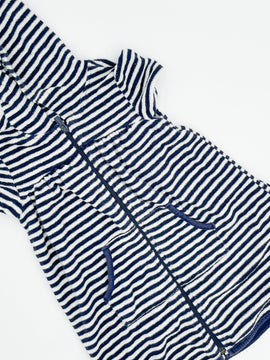 Navy Striped Towel - Old Navy