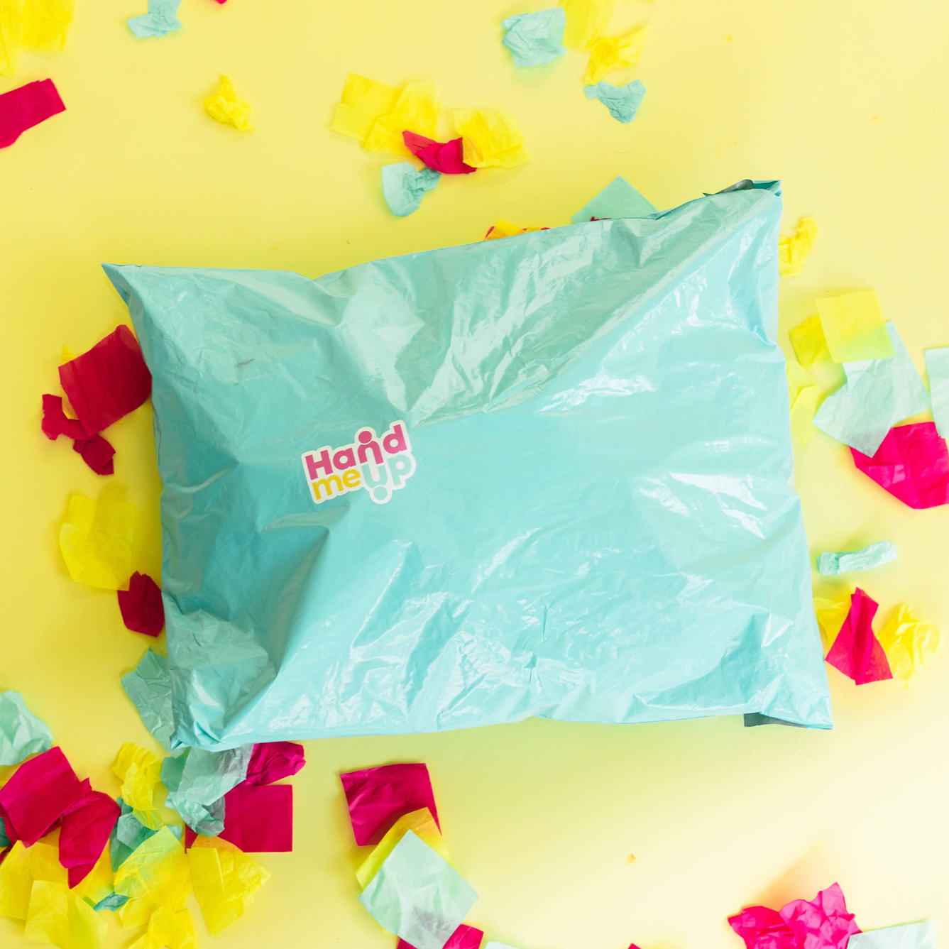 curated bag of preloved kids' clothing